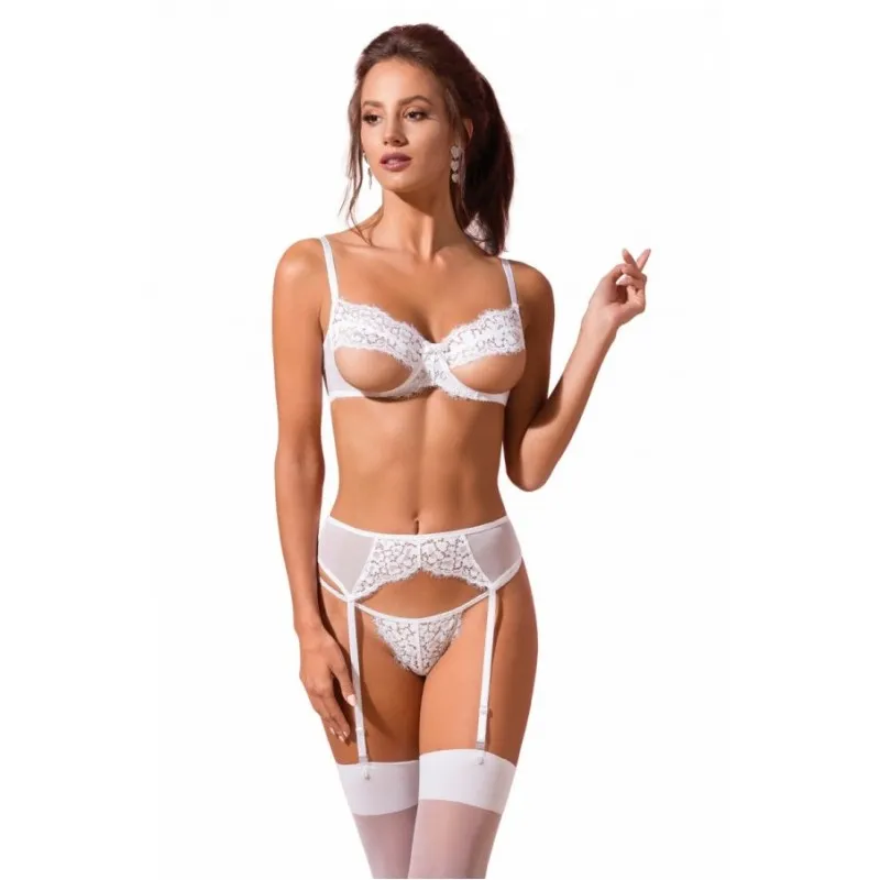 Эротическое комплект avanua silentia, белый в Мурманске