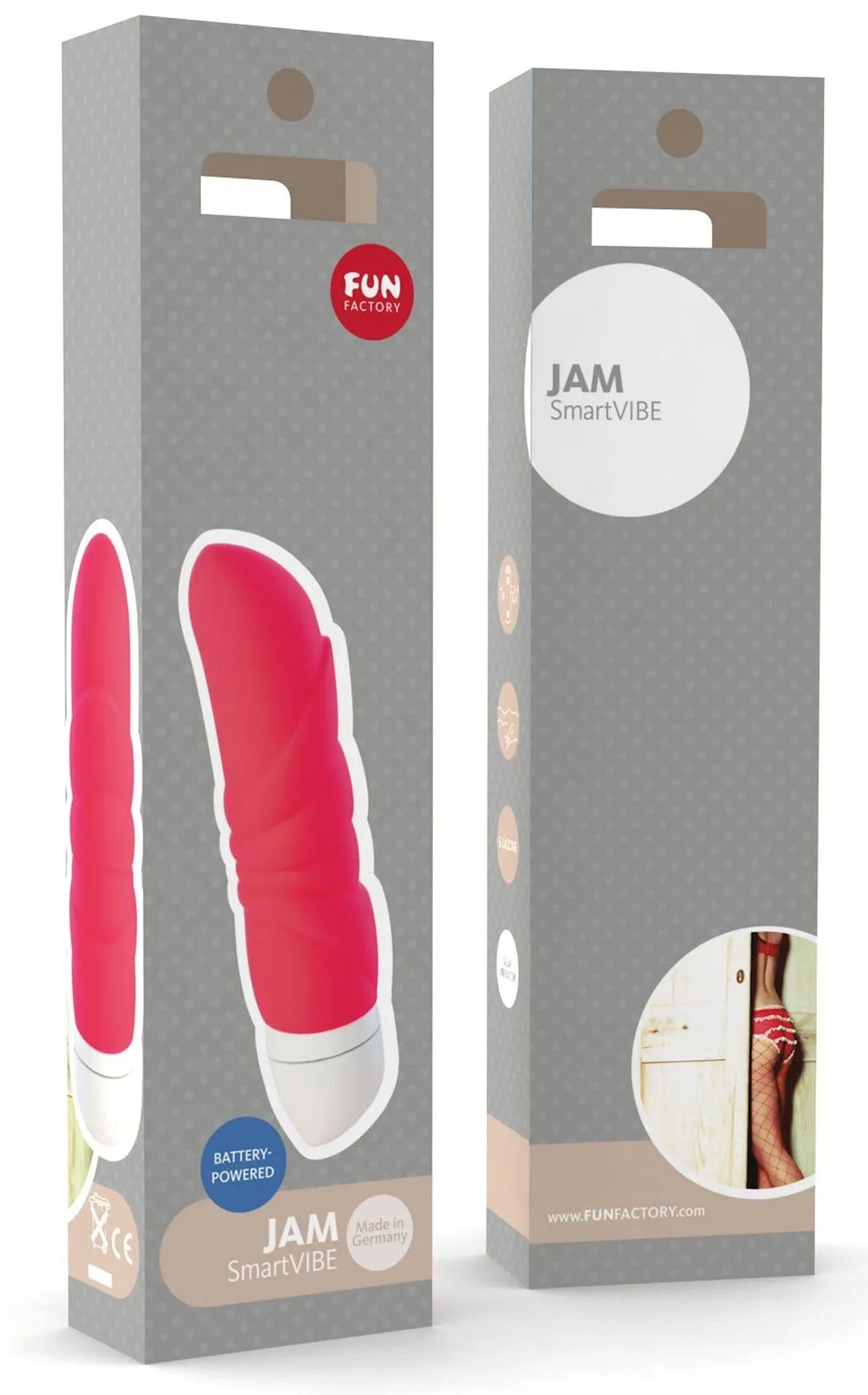 вибратор fun factory jam, ярко-оранжевый в Мурманске