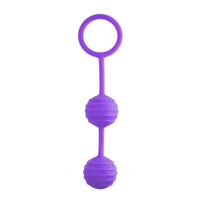 Вагинальные шарики Lovetoy Kegel Ball, фиолетовые