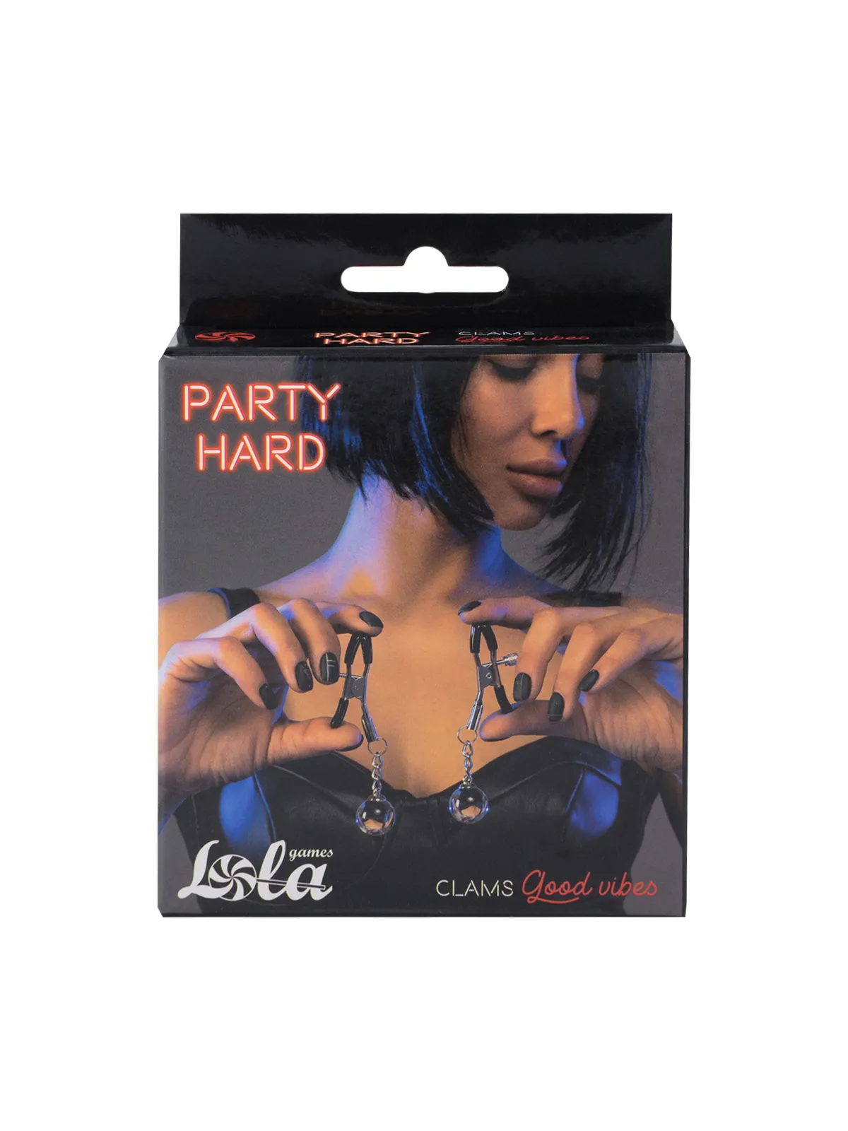 зажимы на соски party hard good vibes 1129-01lola в Мурманске