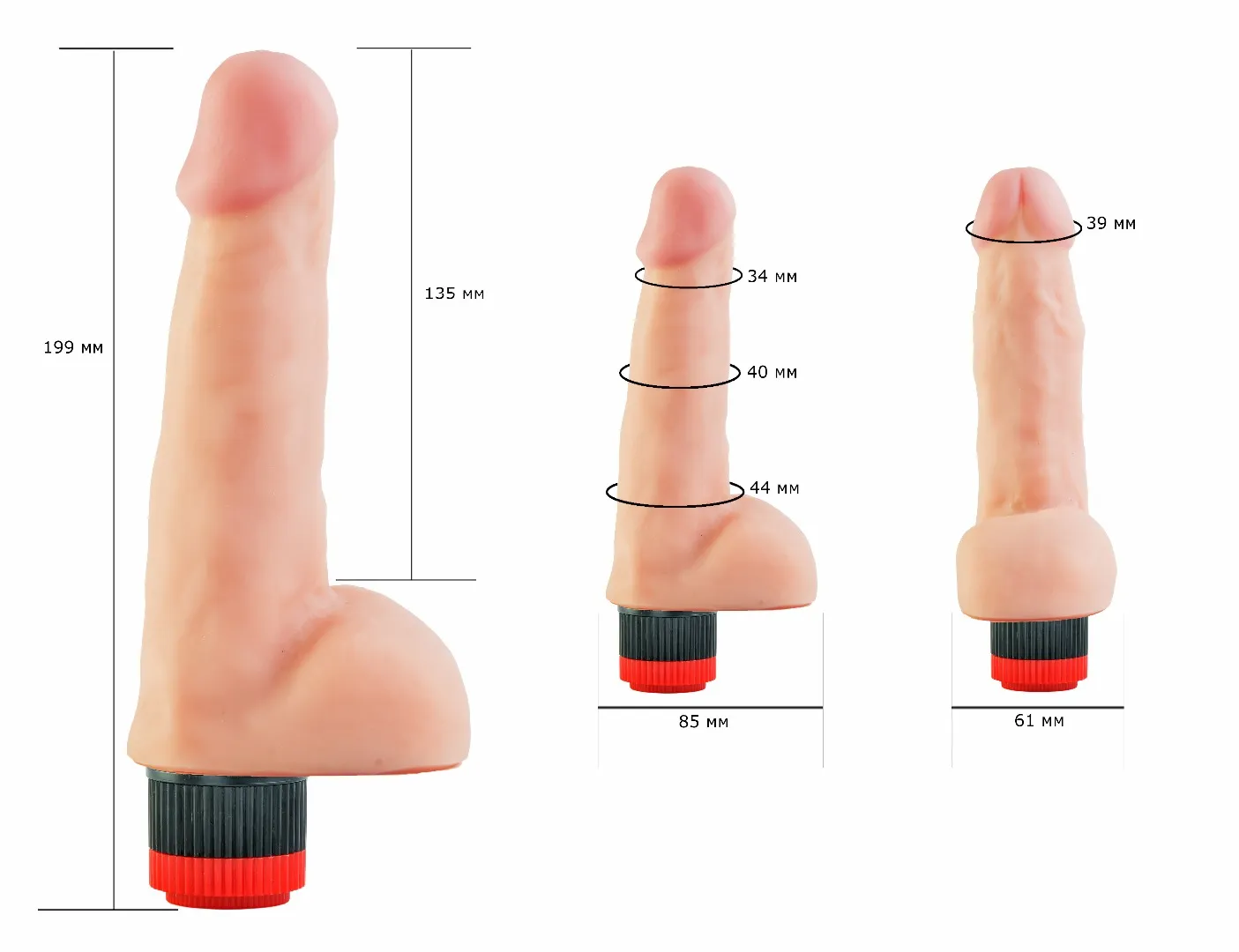 вибромассажёр cock next 6,6" 601205ru в Мурманске