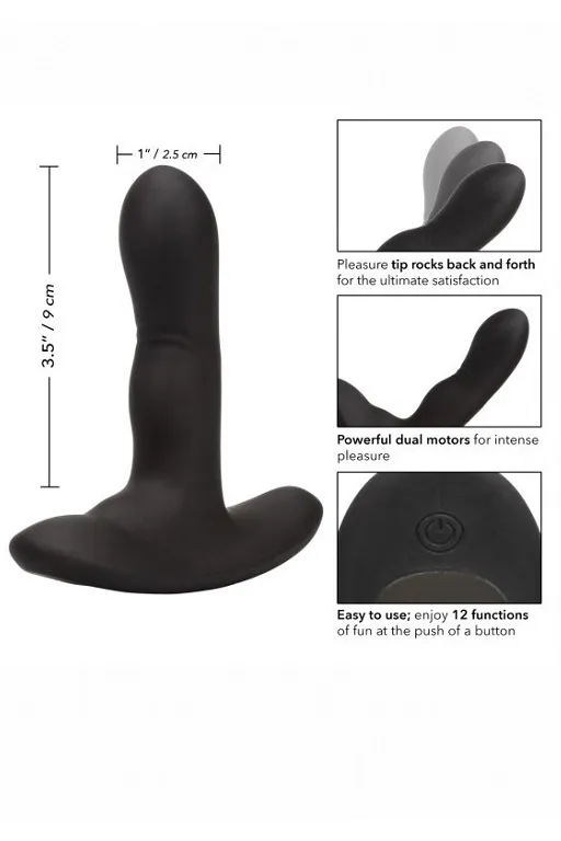 перезарежаемый силиконовый анальный стимулятор wireless rocking probe с функцией «манящее движение» в Мурманске