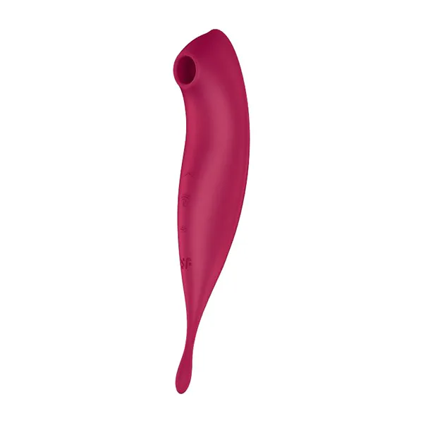 вакуумный массажер satisfyer twirling pro+ dark red 043906sa в Мурманске