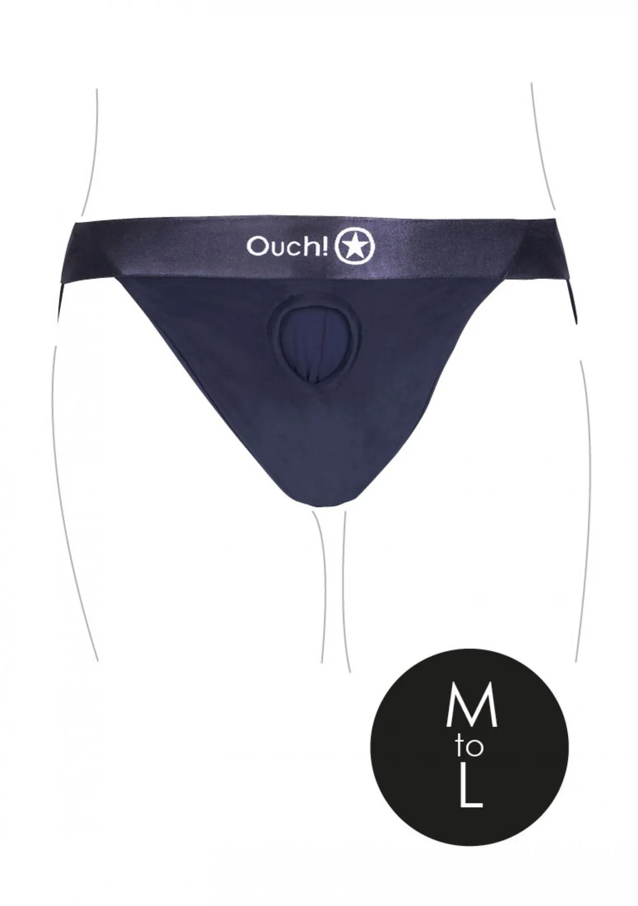 трусики для страпона с вибропулей - m/l в Мурманске