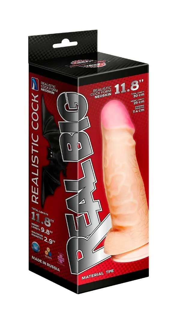 фаллоимитатор неоскин супергигант с присоской в коробке в Мурманске