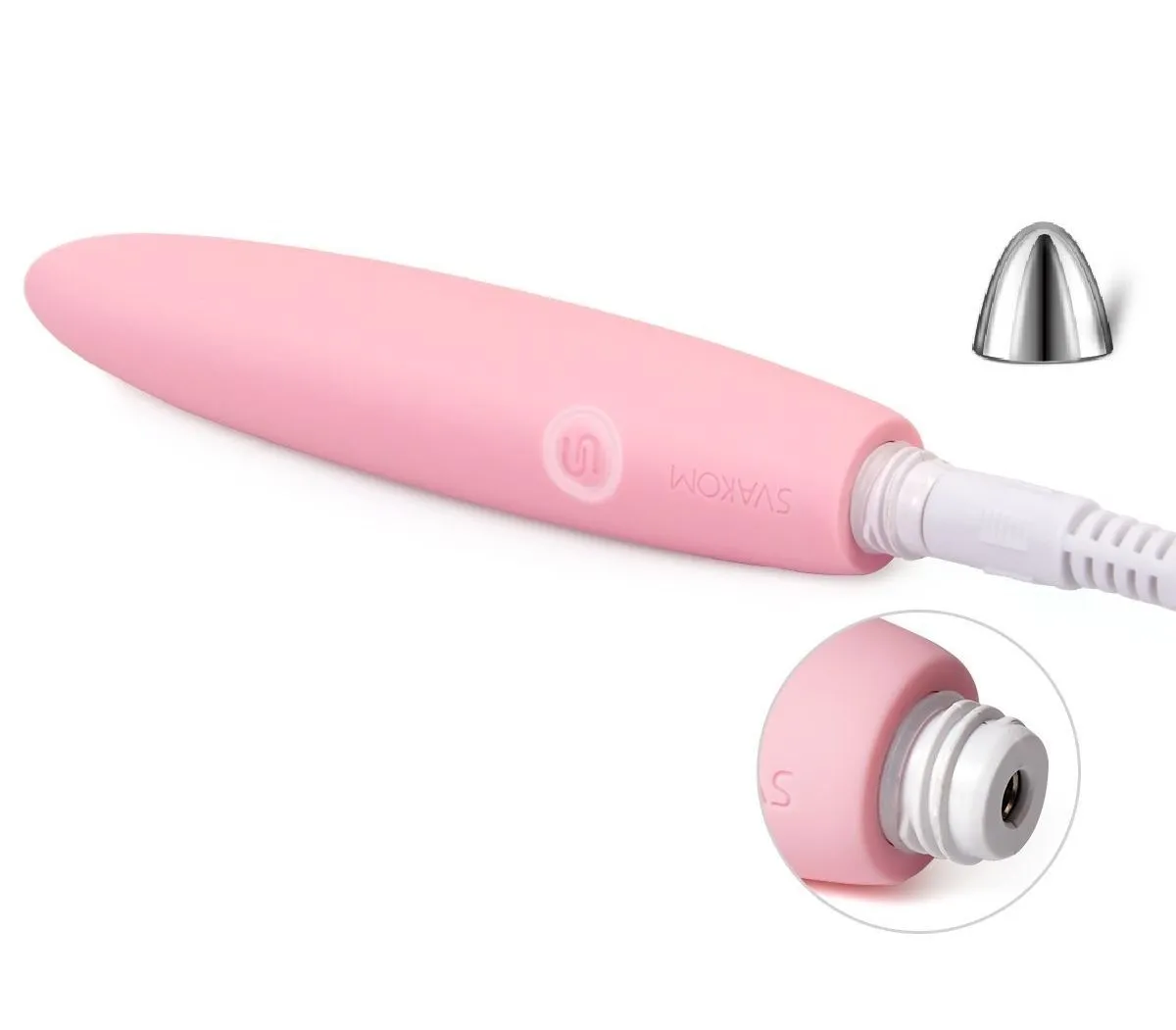 мини-вибромассажер svakom daisy, розовый в Мурманске