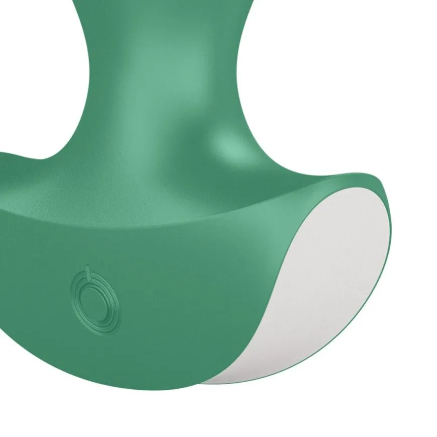 пробка анальная с вибрацией satisfyer lolli plug 2, зелёная в Мурманске