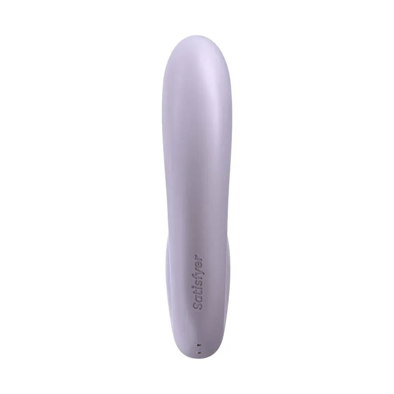 вибратор с вакуумным стимулятором satisfyer sunray с фиксацией формы (лиловый) в Мурманске