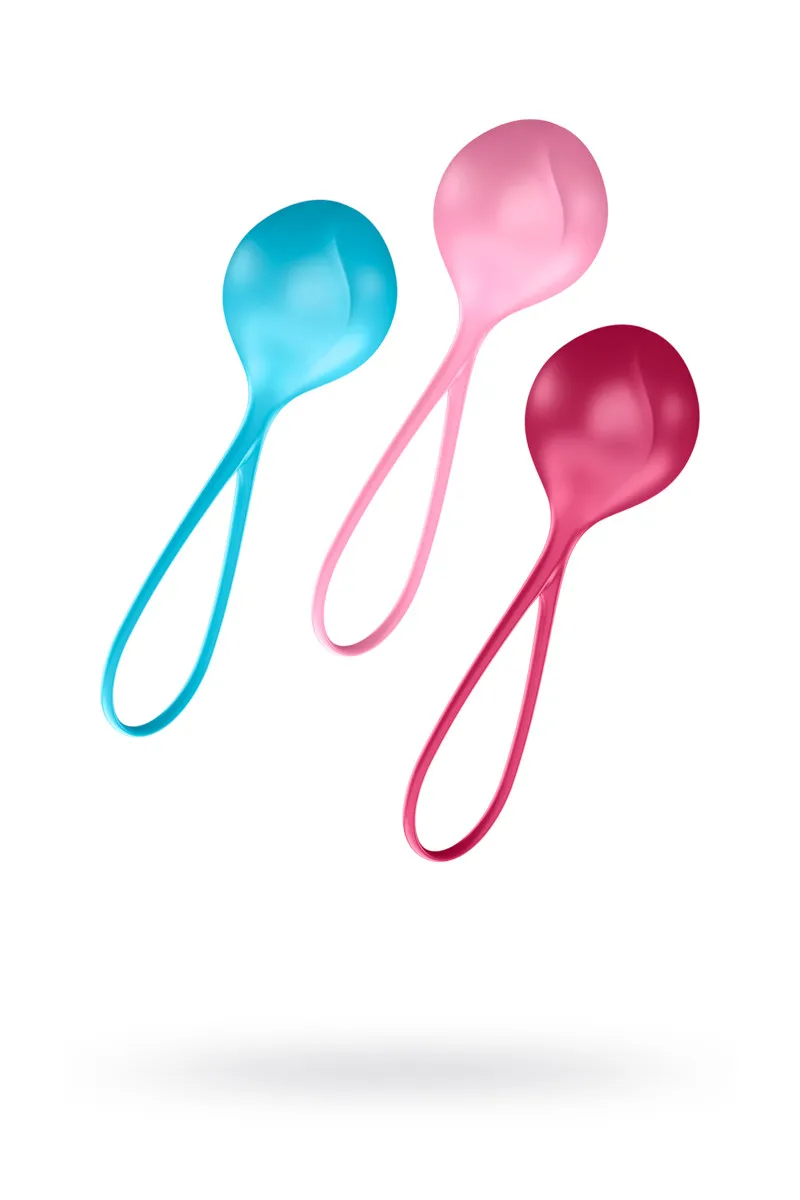 вагинальные шарики satisfyer balls c03 single 3 шт 016501sa в Мурманске