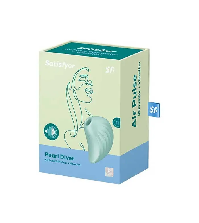 вакуумный массажер satisfyer pearl diver mint 037233sa в Мурманске