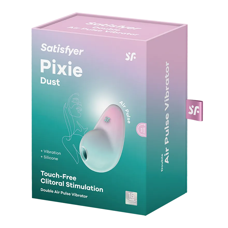вакуумный массажер satisfyer pixie dust мятно-розовый 049724sa в Мурманске