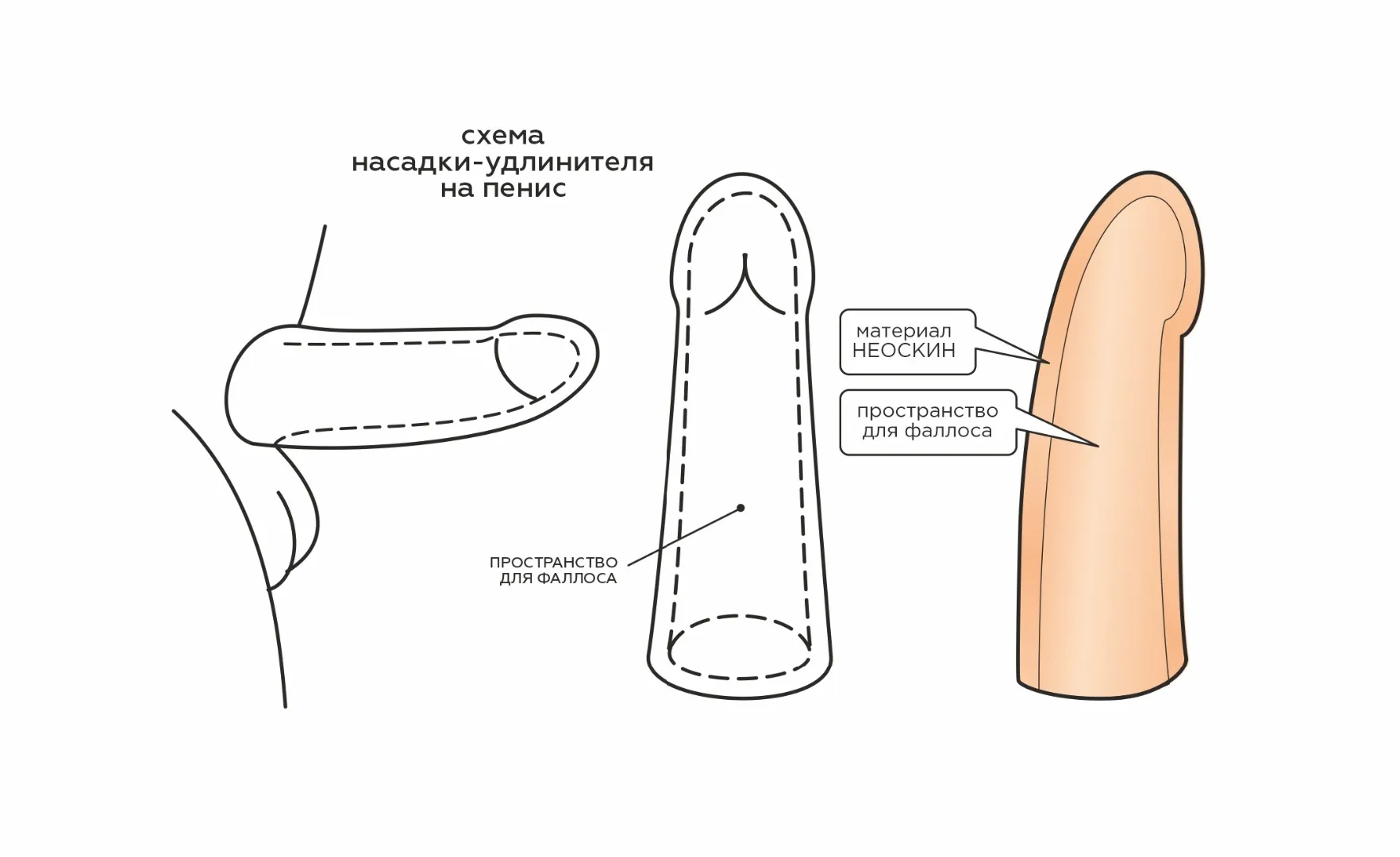 фаллоудлинитель кибер-кожа 690303ru в Мурманске