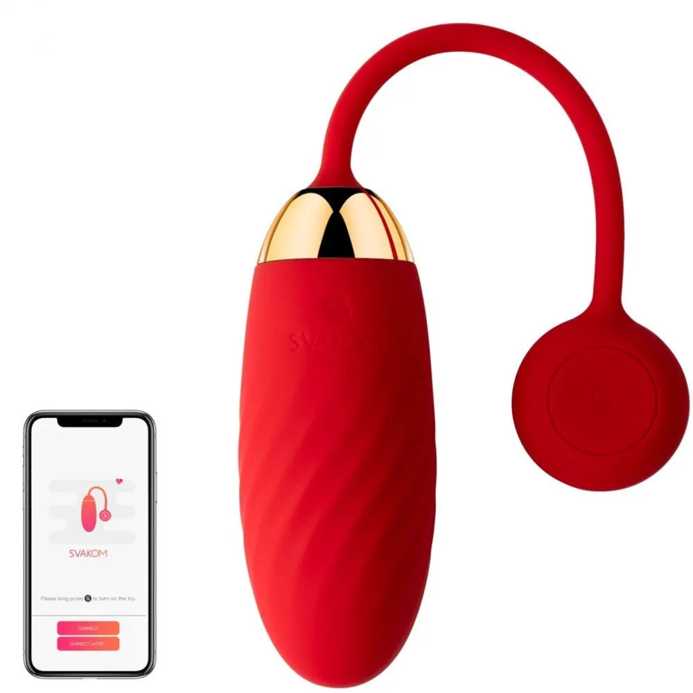 виброяйцо с приложением svakom ella, красное в Мурманске