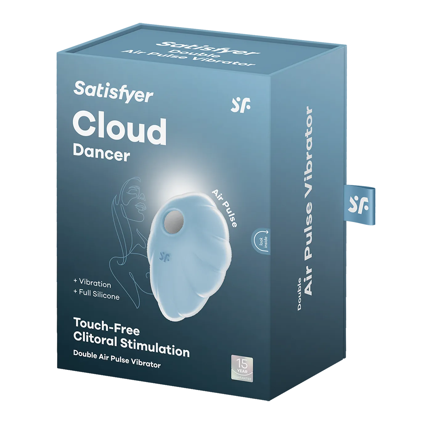 вакуумный массажер satisfyer cloud dancer light blue 049700sa в Мурманске