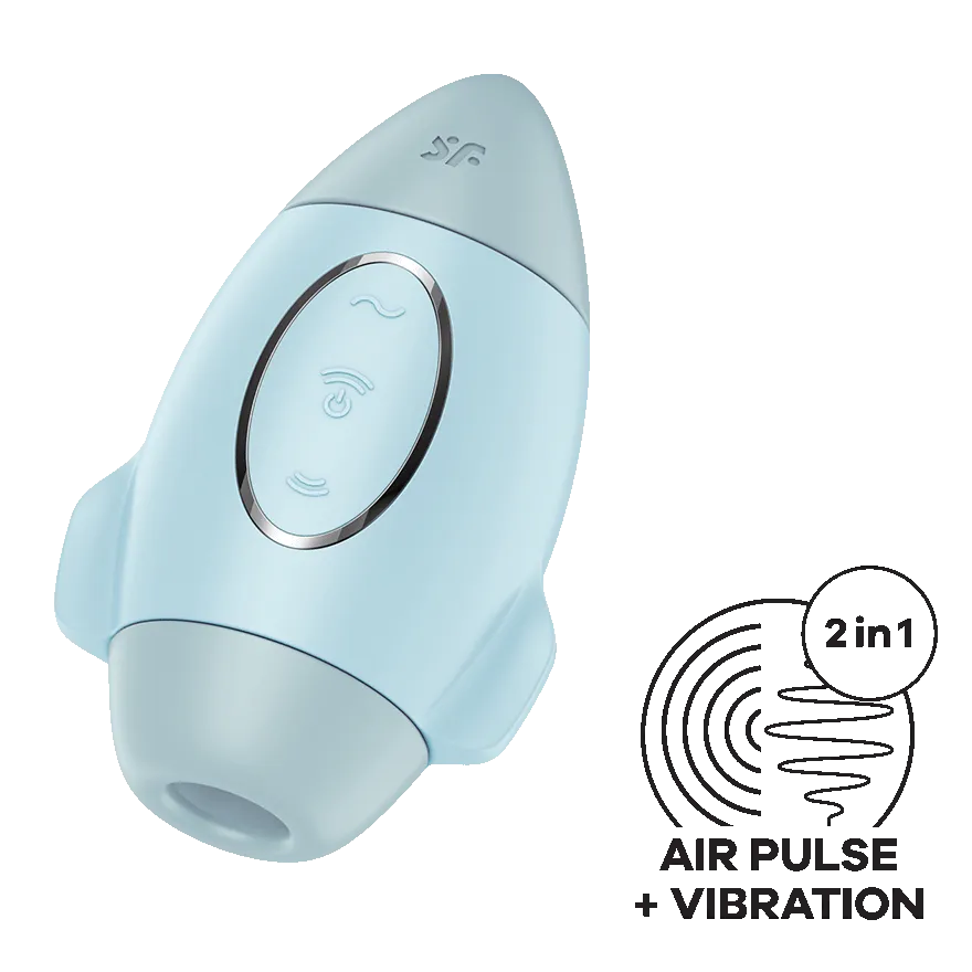 вакуумный массажер satisfyer mission control light blue 060071sa в Мурманске