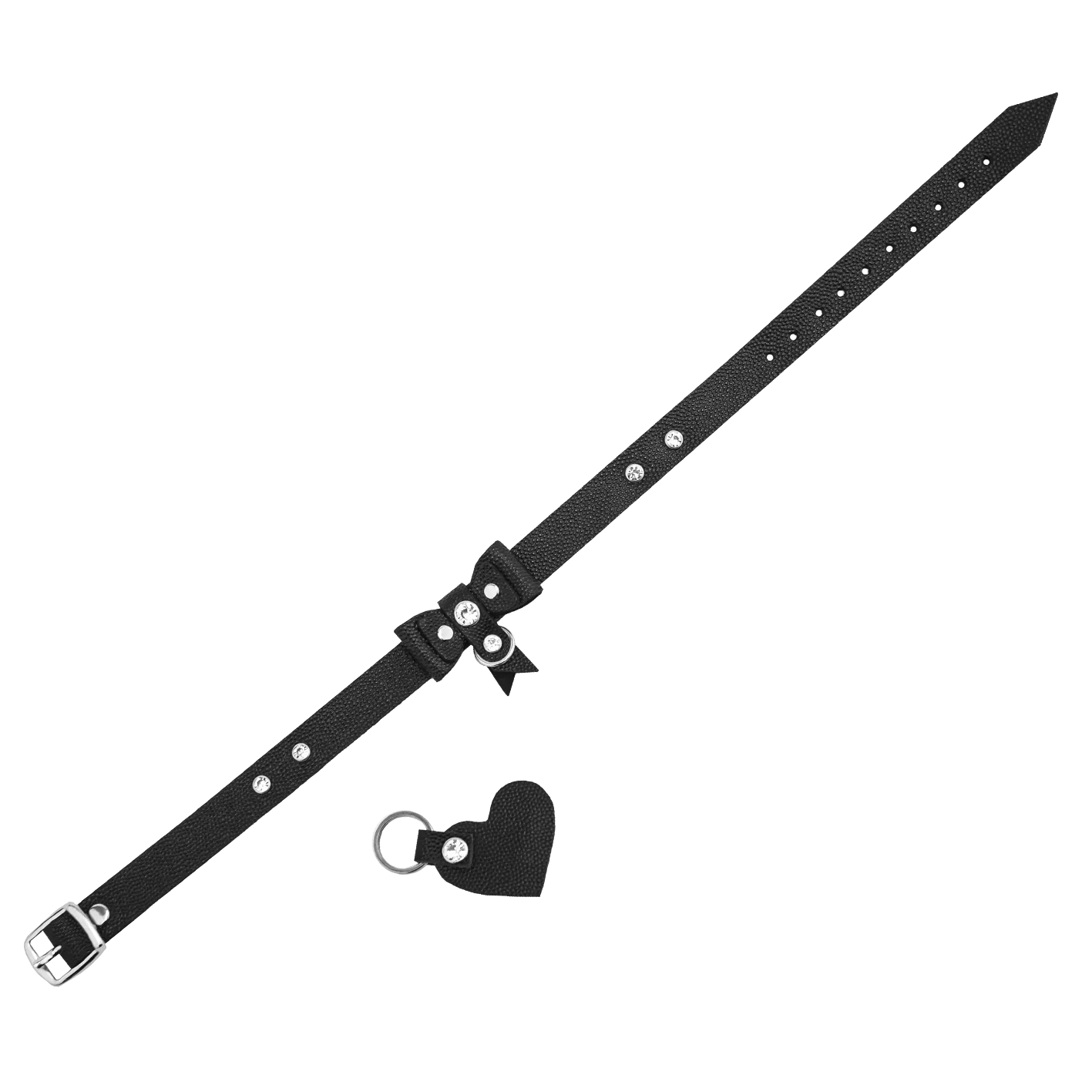 чокер бабочка со стразами, чёрный в Мурманске