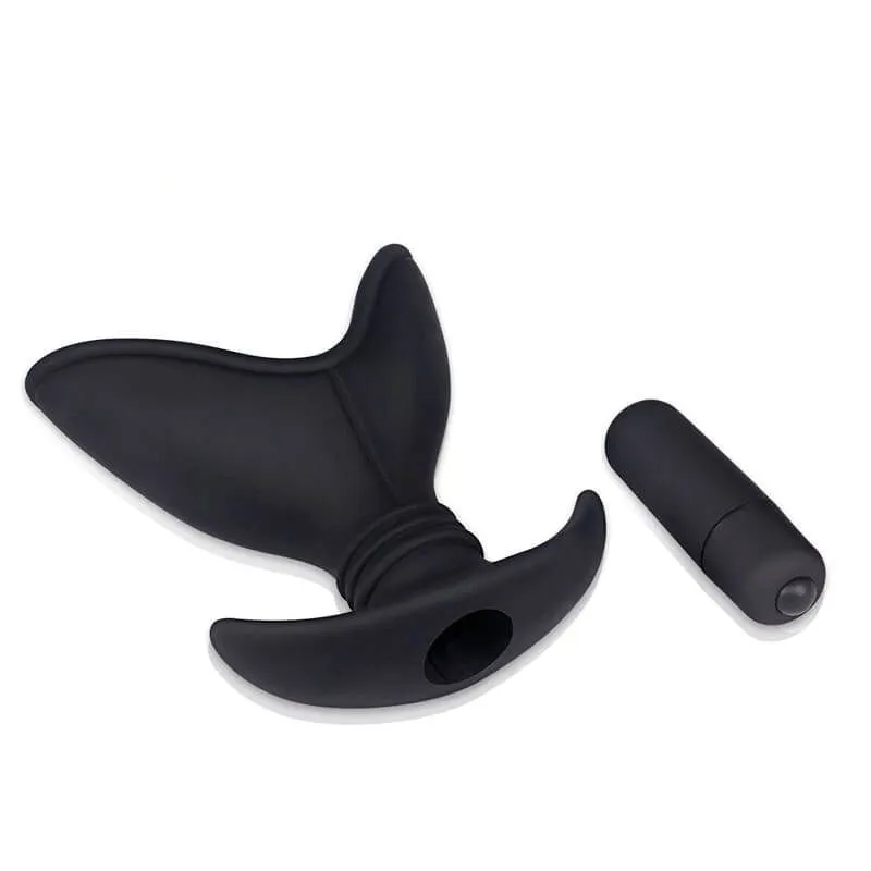 стимулятор с вибрацией lovetoy booty blaster, чёрный в Мурманске