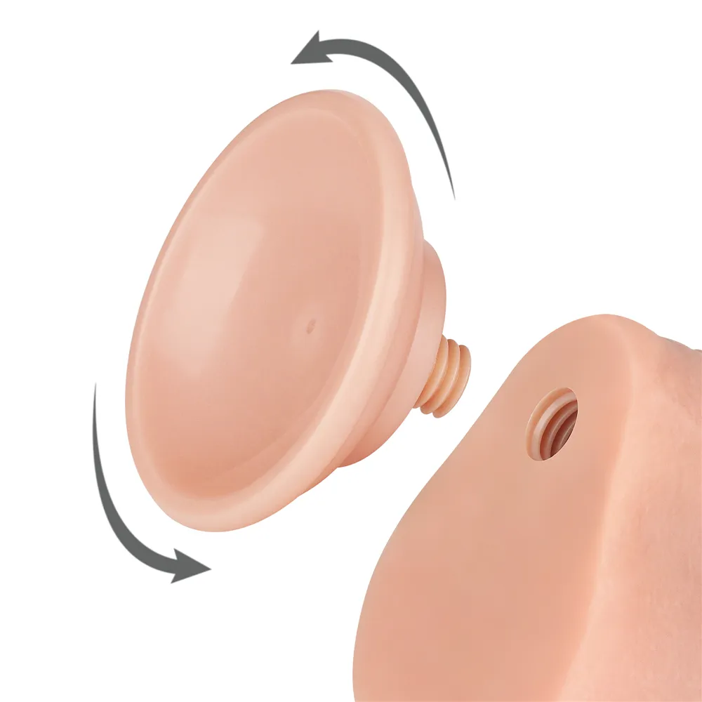 фаллоимитатор lovetoy с двигающейся кожей на присоске,12,5см в Мурманске