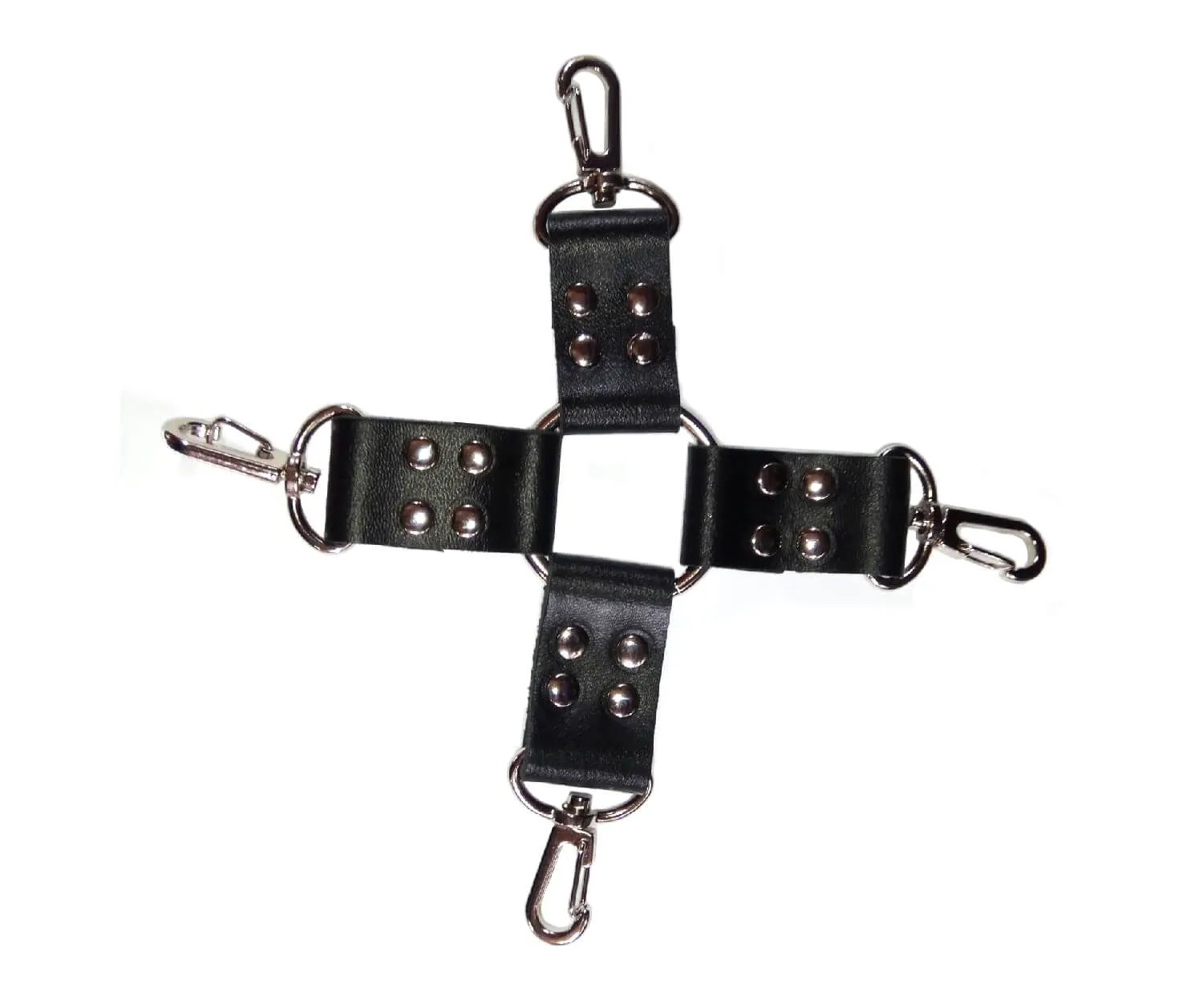 Крест PinkRabbit четыре карабина, черный