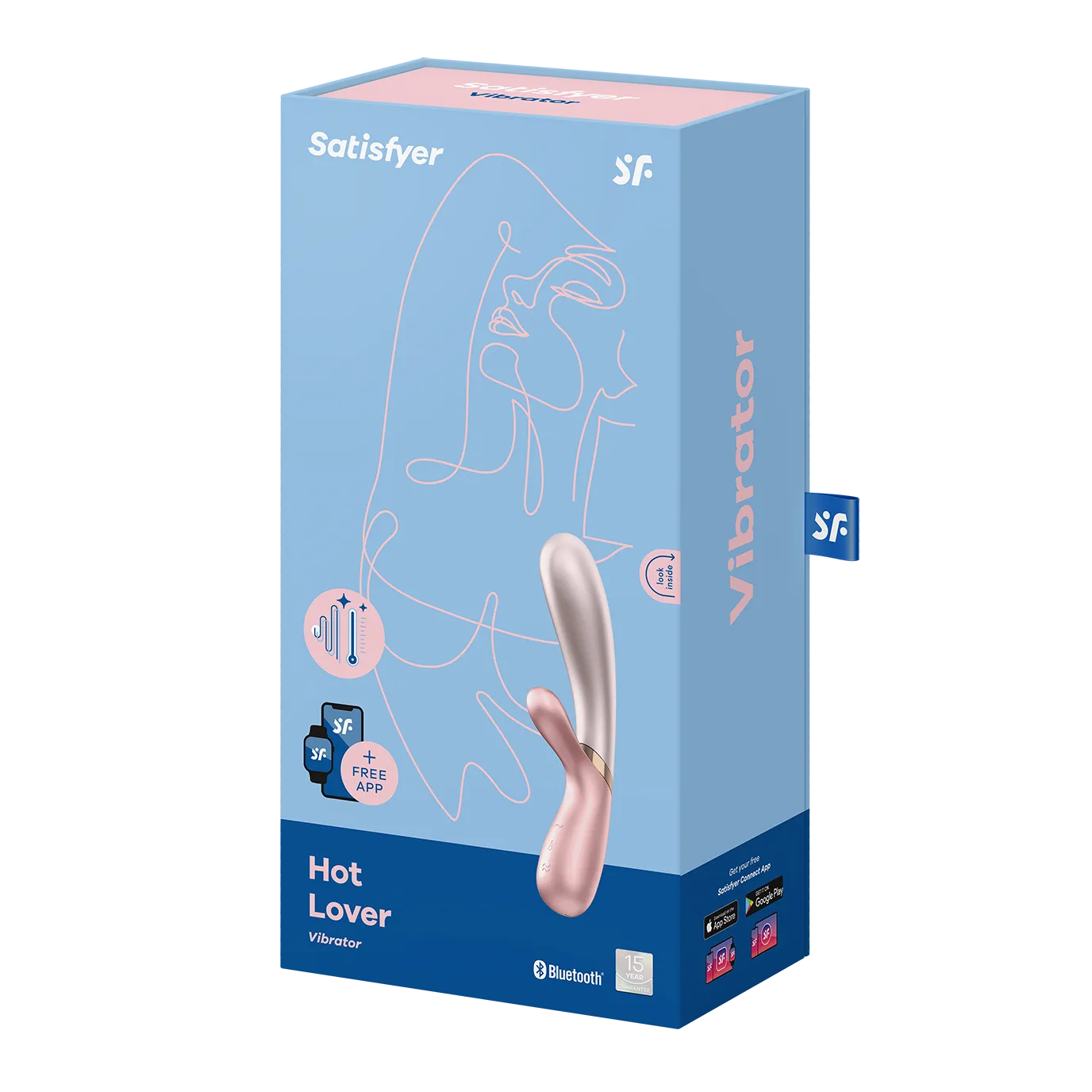 Вибратор Satisfyer Hot Lover Connect App pink 002538SA