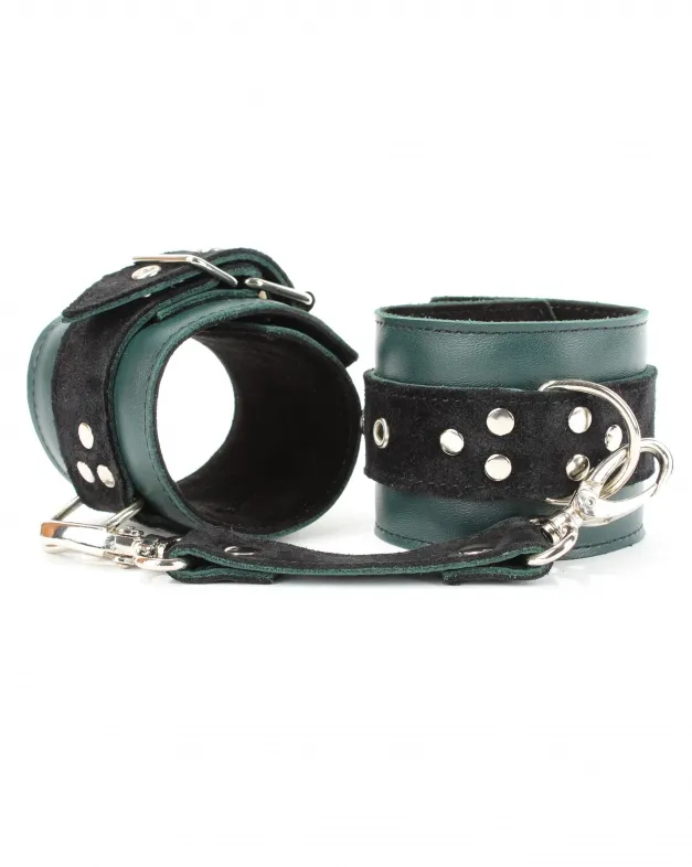 оковы на ноги  lady's arsenal изумруд из кожи и замши 67025ars в Мурманске