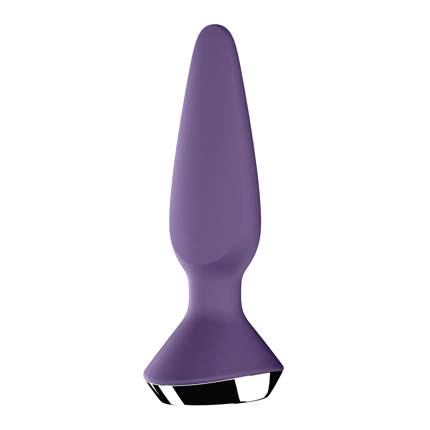 анальная пробка с вибрацией satisfyer plug-ilicious 1 connect app purple 003221sa в Мурманске