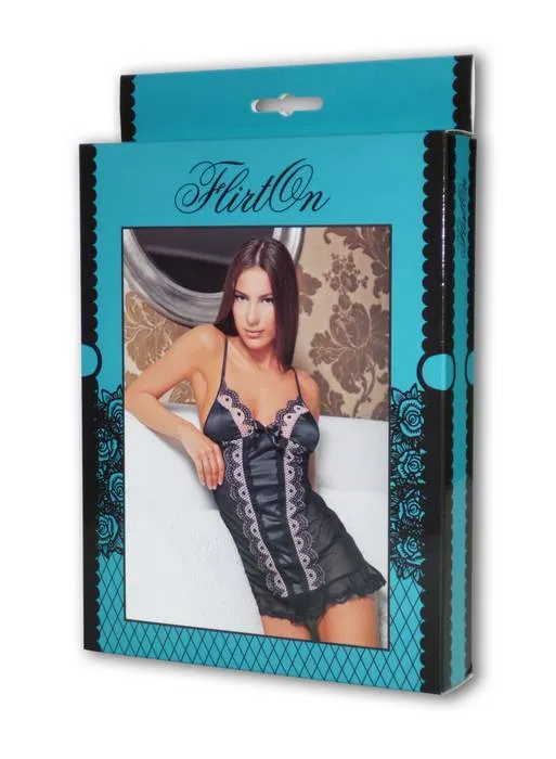 Эротическое комбинация sharlote flirton, черный (42-44) в Мурманске