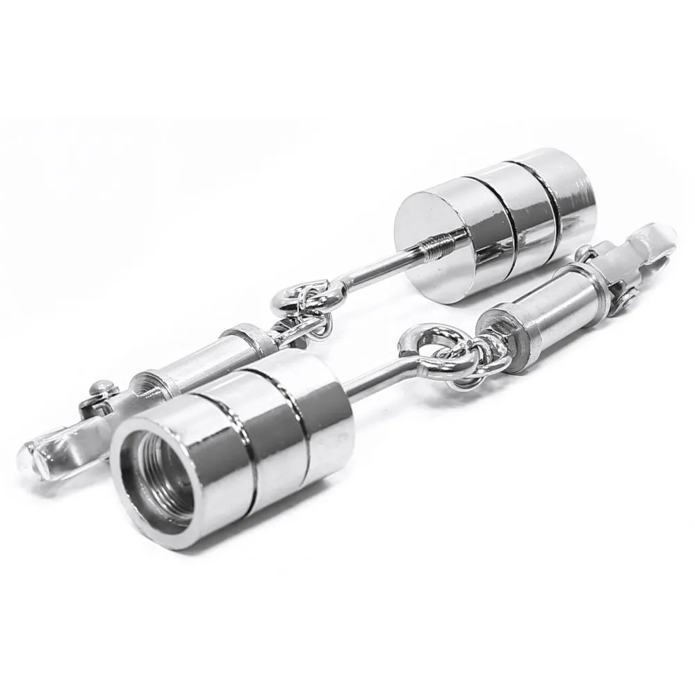 зажимы pipedream metal worx nipple clamps, с грузом в Мурманске