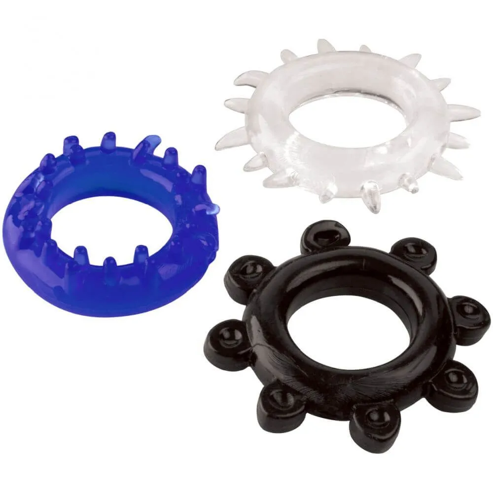набор из трёх эрекционных колец от toyfa в Мурманске