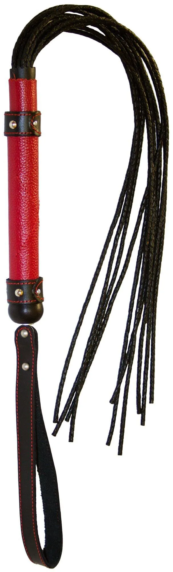плеть с плетеным хвостом, черно-красная в Мурманске