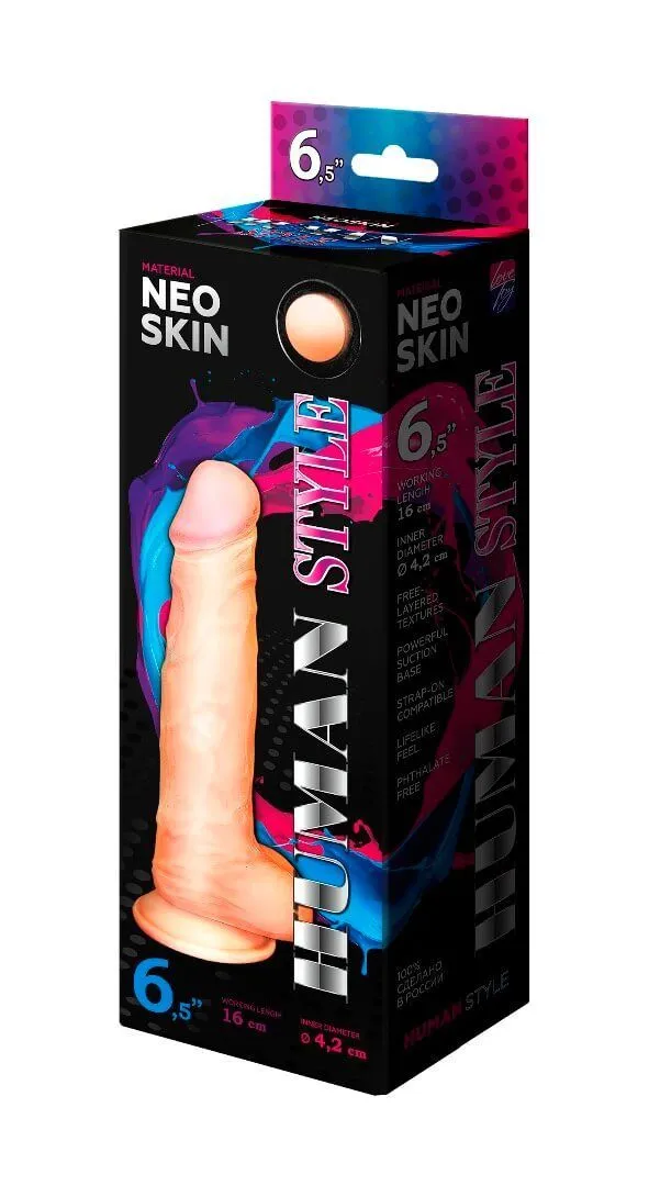 фаллоимитатор human style 6.5 в Мурманске