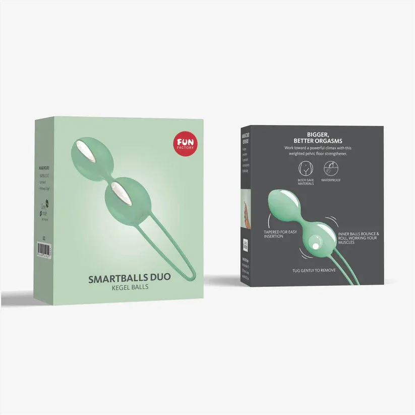 вагинальные шарики ff smartballs duo, мятные. 34100 в Мурманске