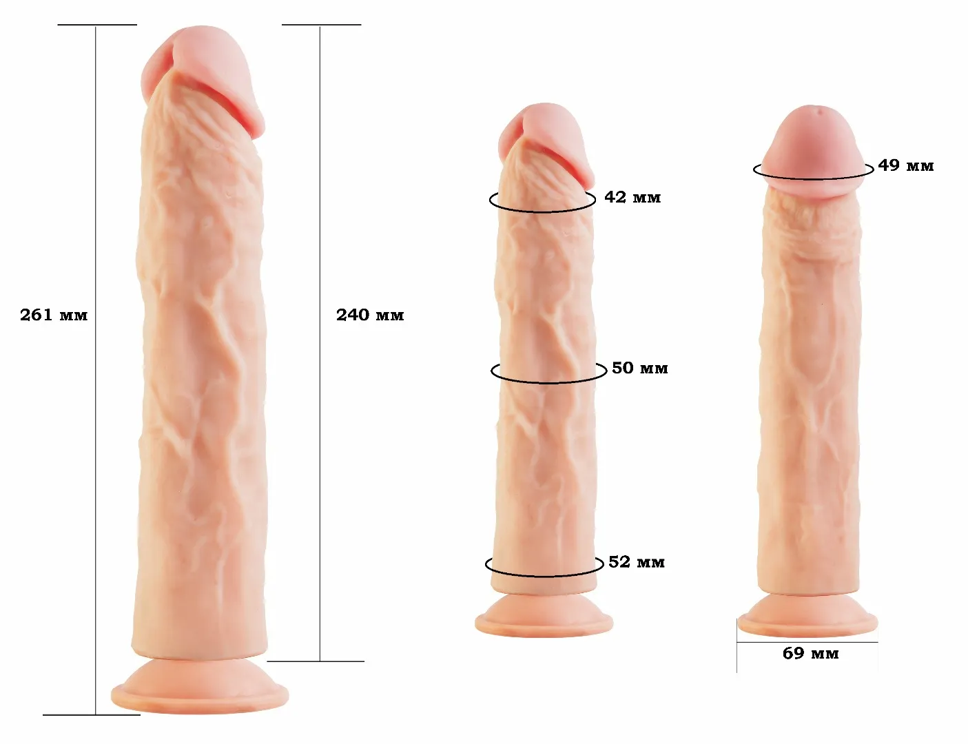 фаллоимитатор на присоске биоклон 813400ru в Мурманске