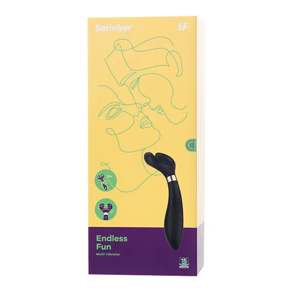 вибромассажер для пары satisfyer endless fun black 001029sa в Мурманске