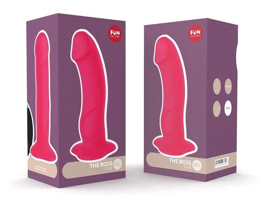 фаллоимитатор fun factory the boss stub, ярко-розовый в Мурманске