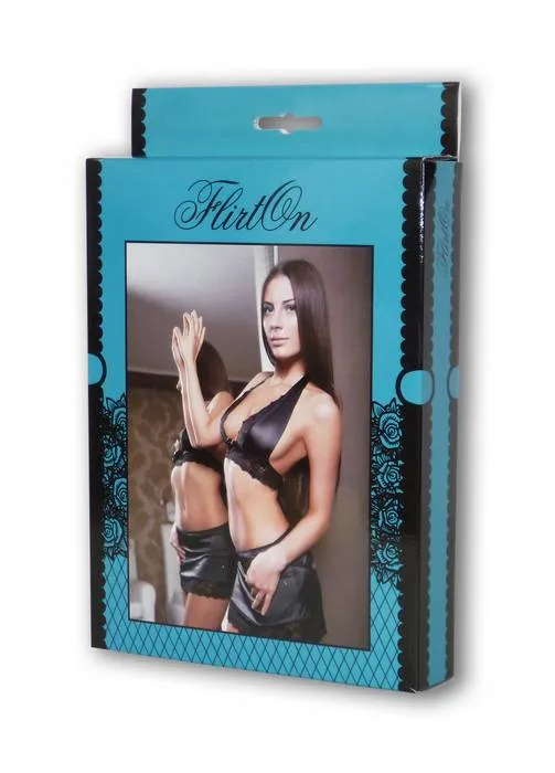 Эротическое комплект anigue flirton, черный (46-48) в Мурманске