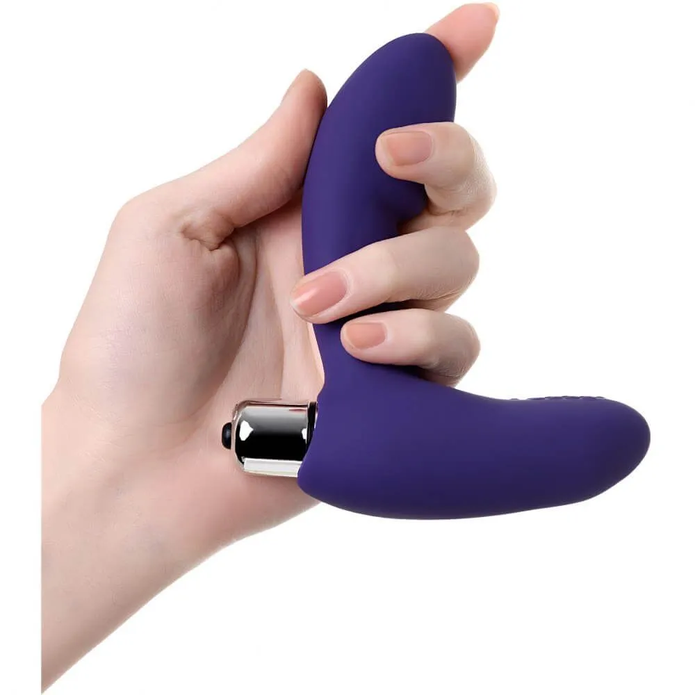 анальный вибростимулятор изогнутый todo by toyfa bruman, фиолетовый в Мурманске