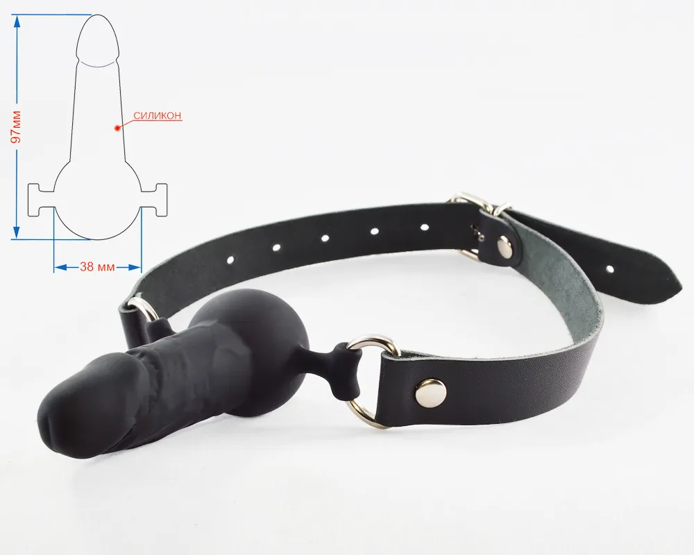 кляп-шар с фаллосом 3149-1 в Мурманске