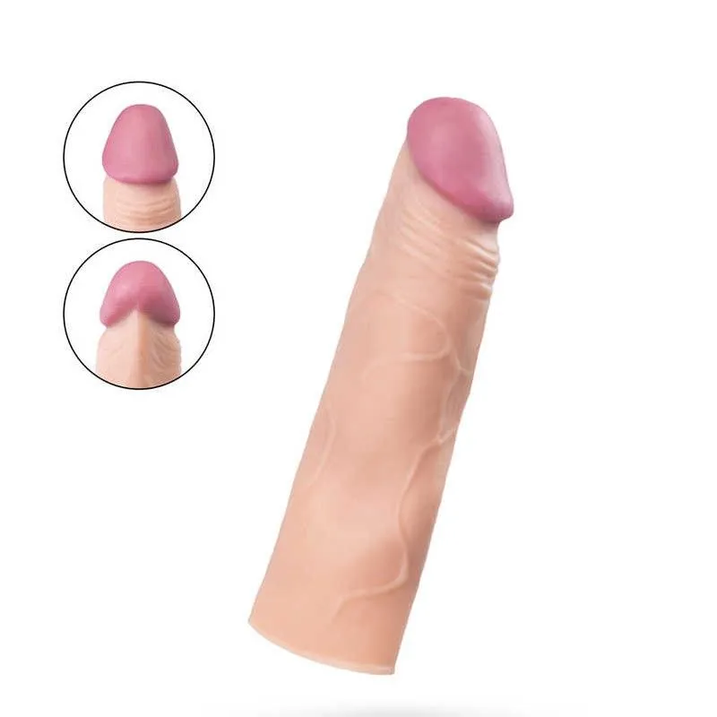 насадка на пенис toyfa a-toys, softskin, телесный, 16,5 см в Мурманске