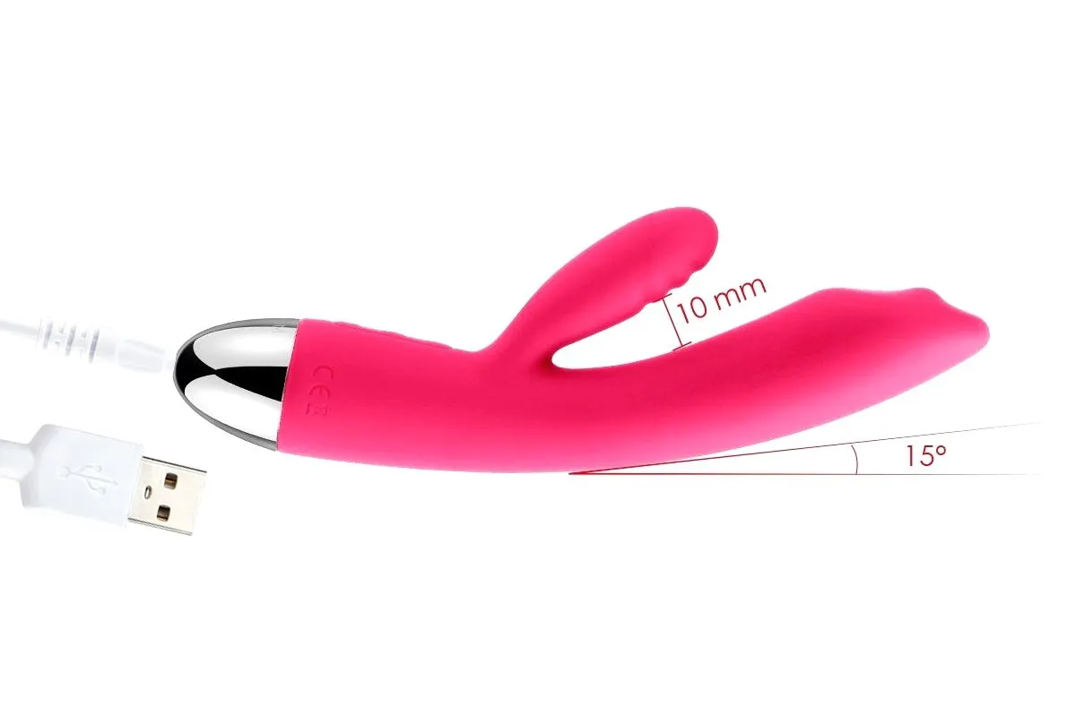 вибратор двойной svakom trysta, розовый в Мурманске