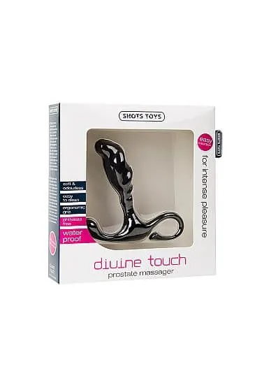 стимулятор простаты shots media divine touch, черный в Мурманске