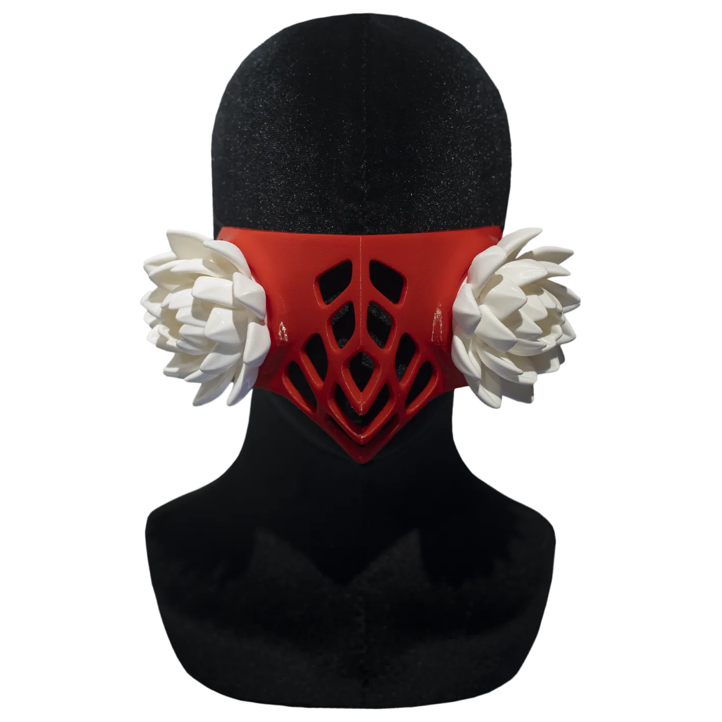 3d маска с цветами, красная в Мурманске