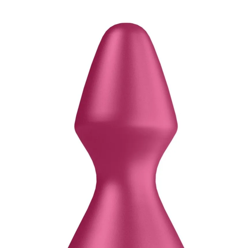 пробка анальная с вибрацией satisfyer lolli plug 1, красная в Мурманске