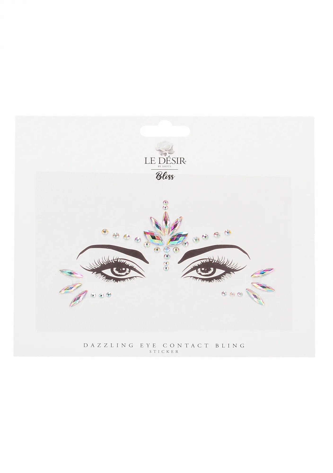 Стикер - наклейка "Ослепительный блеск глаз" Dazzling Eye Contact