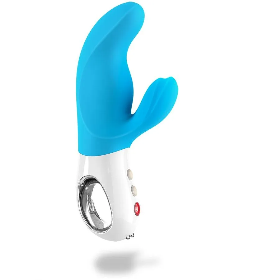 Вибратор Fun Factory Miss Bi, ярко-голубой