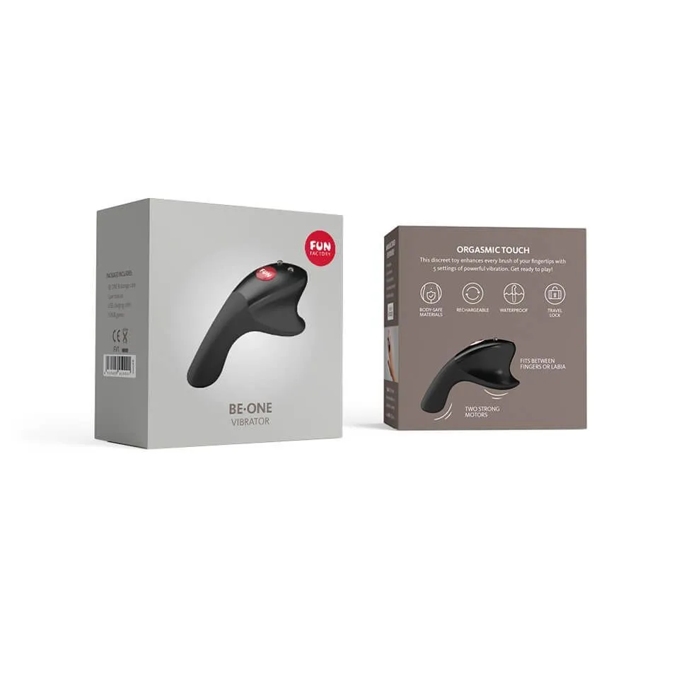 минивибратор на палец be-one черный в Мурманске