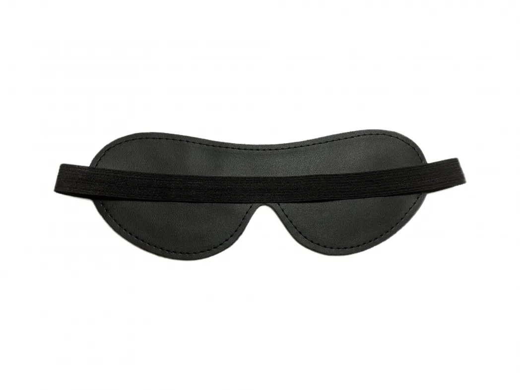 маска на глаза из эко-кожи черная 50001ars в Мурманске