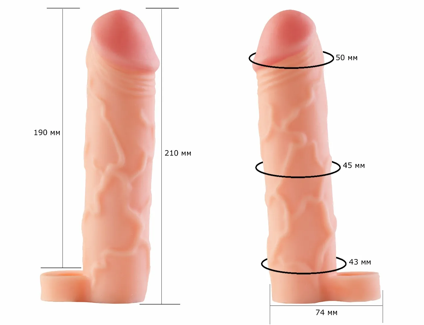 фаллоудлинитель с кольцом cock next 692403ru в Мурманске