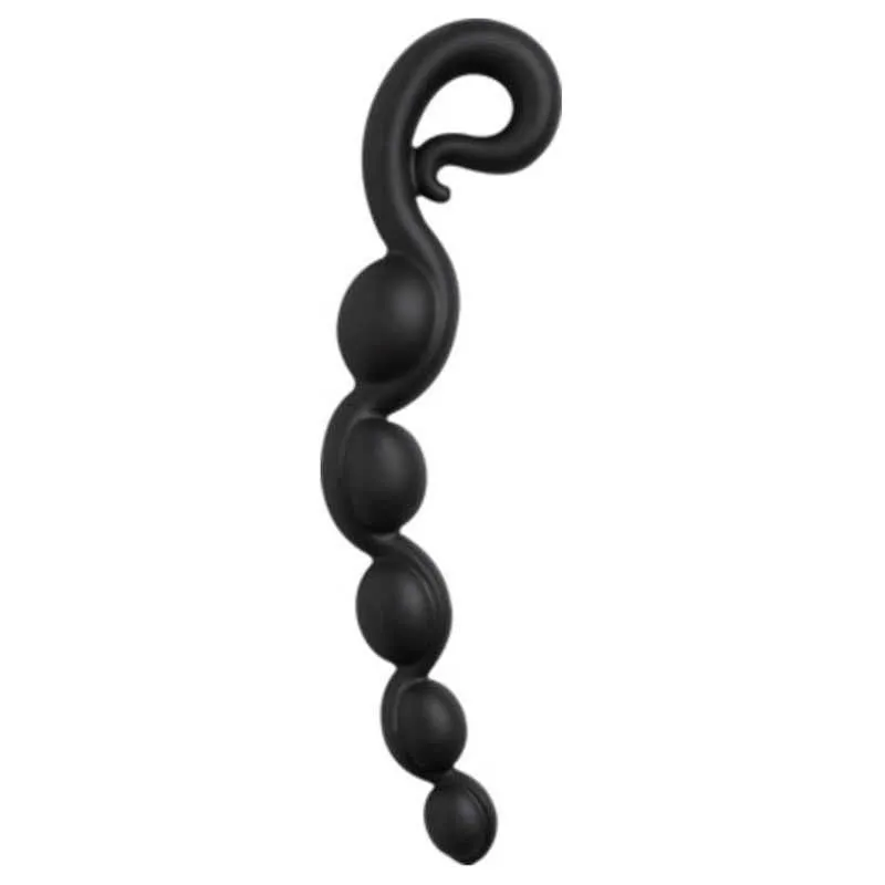 анальная цепочка fun factory bendybeads, чёрная в Мурманске