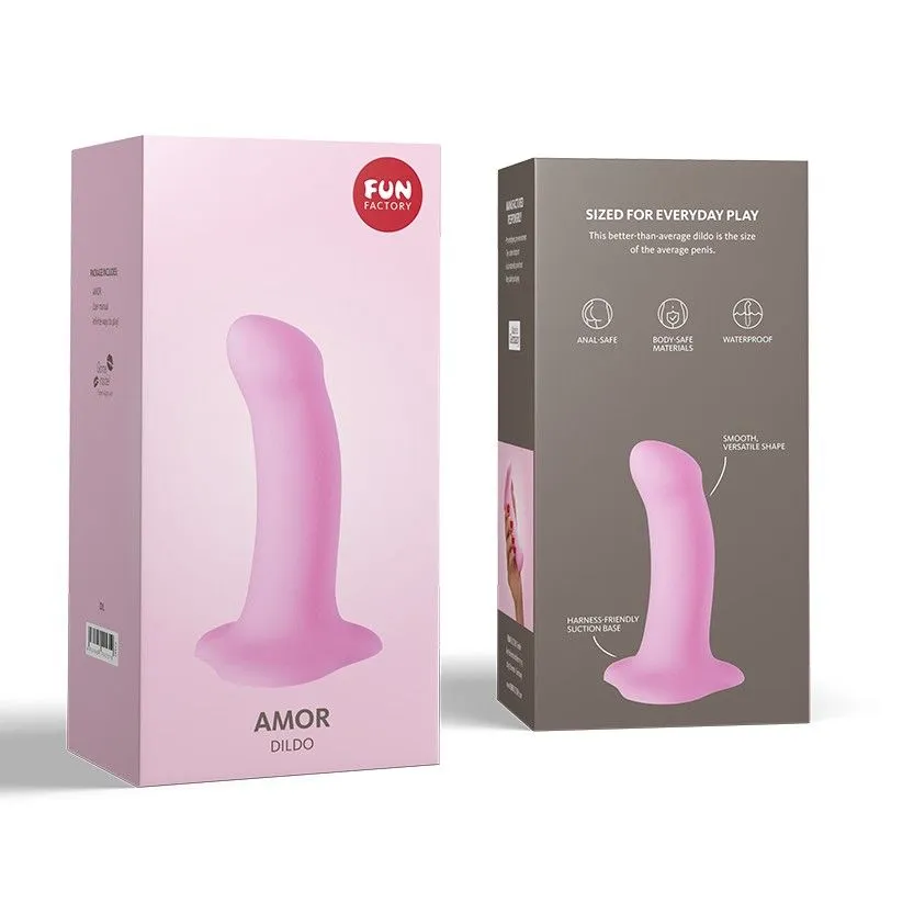 фаллоимитатор fun factory amor, розовый в Мурманске